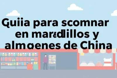 Guía para comprar en mercadillos y almacenes de China 2025 Guía para comprar en mercadillos y almacenes de China 2025