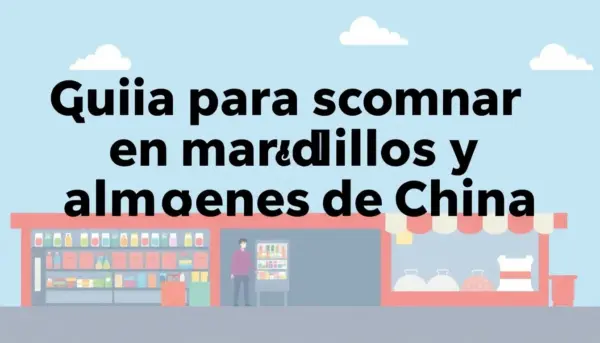 Guía para comprar en mercadillos y almacenes de China 2026 Guía para comprar en mercadillos y almacenes de China 2026