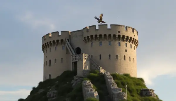 Subir al Castillo de Monfragüe para avistar aves rapaces 2025