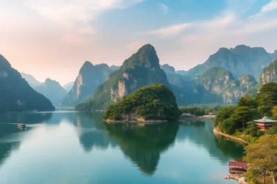 Guilin paisajes impresionantes de montañas y lagos en China 2025