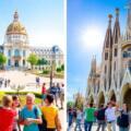 Donde hay más turismo en Madrid o Barcelona