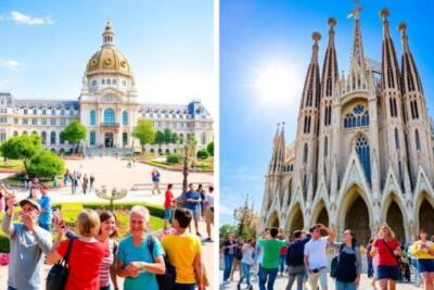 Donde hay más turismo en Madrid o Barcelona 2026