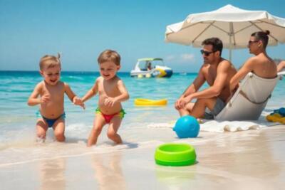 Ksamil con niños: playas poco profundas, taxis acuáticos y actividades familiares 2026 Ksamil con niños: playas poco profundas, taxis acuáticos y actividades familiares 2026
