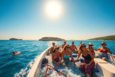 Ksamil: tour en barco a las 5 islas e islas gemelas con paradas para nadar y snorkel 2026 Ksamil: tour en barco a las 5 islas e islas gemelas con paradas para nadar y snorkel 2026