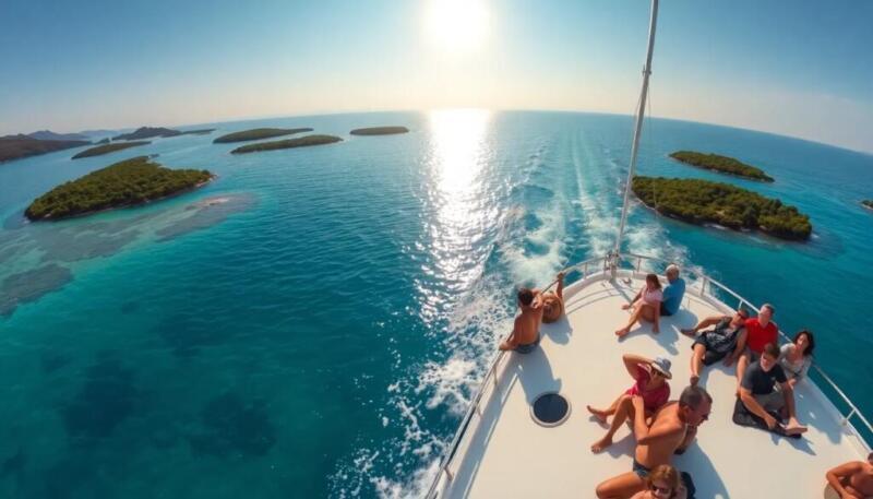 Tours en barco desde Gólem y Durrës: lagos, costa y puestas de sol 2026 Tours en barco desde Gólem y Durrës: lagos, costa y puestas de sol 2026